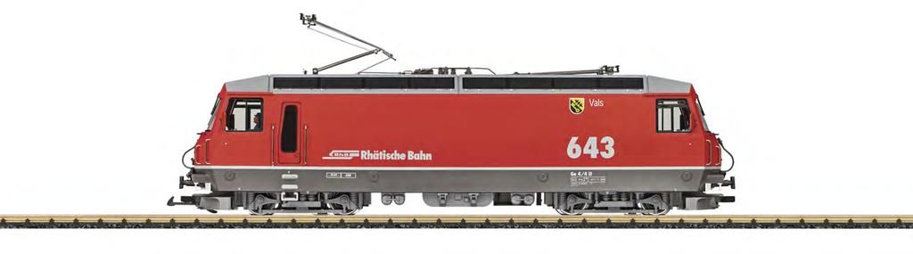 27420 RhB-Ellok Ge 4/4 III "643" Die RhB verfügt über insgesamt 12 Lokomotiven der Baureihe Ge 4/4 III. Diese gehören zu den modernsten Schmalspurlokomotiven der Welt.