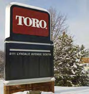 Weltweiter Hauptsitz The Toro Company 8111 Lyndale Ave. So. Bloomington, MN 55420 U.