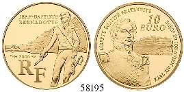 Gold. 7,77 g fein. ohne Etui, PP 370,- 58195 63302 10 Euro 2006.