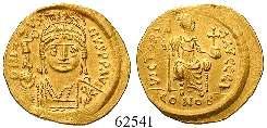 63232 Solidus 567-578, Constantinopel. 4,45 g.
