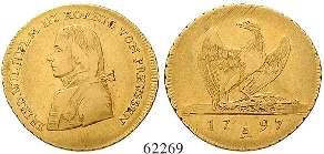 850,- 62269 Friedrich Wilhelm III., 1797-1840 Friedrichs d`or 1797, A. 6,61 g.