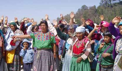 Guatemala Ausbeutung von Naturressourcen durch ausländische Konzerne Foto: COPAE Gemeindeversammlung in Sipakapa spricht sich gegen ein Großprojekt eines ausländischen Konzerns aus Fernando Martínez,