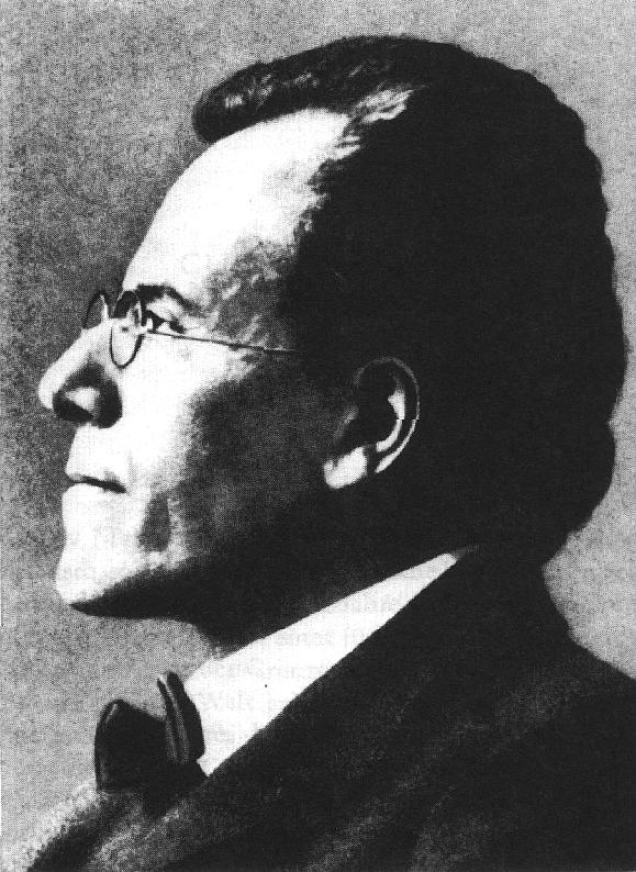 Berühmte Persönlichkeiten Gustav Mahler (1860-1911) öster.