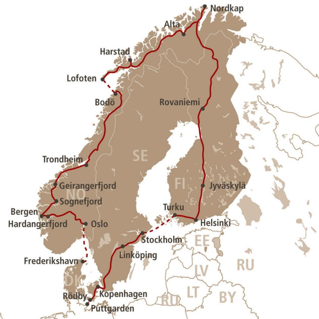 Die schwedische Hauptstadt liegt wunderschön auf 14 Inseln, an der Mündung des Mälarsees in die Ostsee.