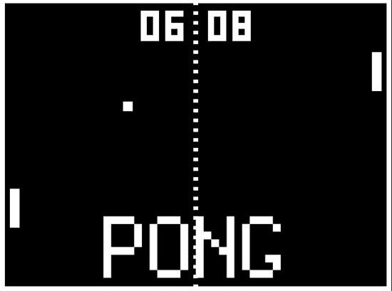 Aufgabe 3 Pong Das 1972 vom Unternehmen Atari veröffentlichte Pong wurde zum ersten weltweit populären Videospiel. (Quelle: http://de.wikipedia.
