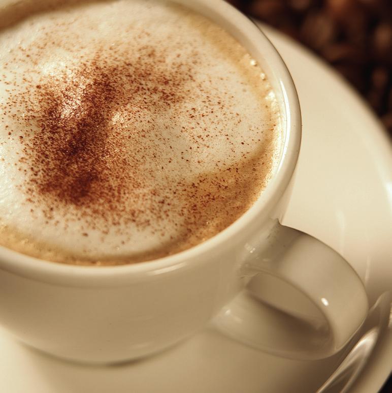Mit der Barista Uno erhalten Sie: Espresso Café Crème Caffè Latte