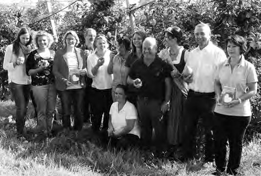 Startschuss war bereits vergangene Woche, als sich die Organisatoren und Touristikfachleute der Bodenseeregion beim Obstbauer Dieter Mainberger in Poppis einfanden.