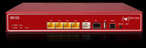 bintec RS-Serie RS123 / RS123w(-4G) Desktop Gehäuse mit eingebautem Netzteil inkl.