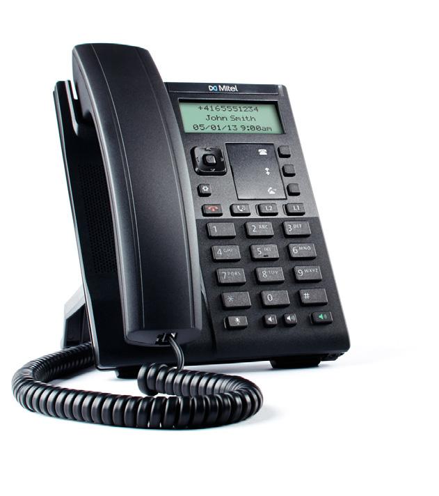 MITEL SIP-TELEFONE DER 6800 FAMILIE Alle Mitel SIP-Telefone der 6800 Familie eignen sich speziell für den Einsatz in Unternehmen und warten mit einem schlanken und modernen Design auf.