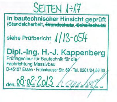 Fritz Naubert Beratender Ingenieur für Bauwesen Am Ruhrstein 7 45133 Essen-Bredeney Telefon (02 01) 8 42 50-3 Telefax (02 01) 8 42 50-40