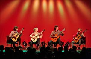 Kultur grenzenlos: Machado Quartett Das klassische Gitarrenvergnügen Das Machado-Quartett spielte 2017 in der Carnegie Hall in New York, dem renommiertesten Konzert-Tempel der Welt, ein