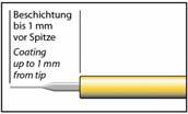 Schneid- und Koagulations-Elektroden Cutting and Coagulation Electrodes 1 Multi-Tip Feindraht-Elektrode Nr. 41* Multi-Tip Fine Wire Electrode No.
