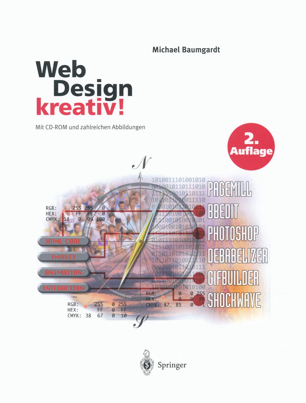 Michael Baumgardt Web Design kreativ! Mit CD-ROM und zahlreichen Abbildungen 2.