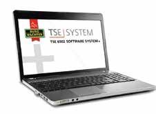 TSE 6000 SYSTEM SOFTWARE TSE 6501 SOFTWARE SYSTEM Verwaltungssoftware für bis zu 250 Benutzern und 200 Türen TSE 6501 SOFTWARE SYSTEM inklusive Programmieradapter Vergabe von Zutrittsrechten