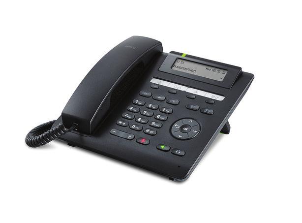 Dabei haben wir den Funktionsumfang des Desk Phone s um zahlreiche Interoperabilitätsoptionen erweitert.