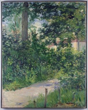 Manet Edouard Une allée du jardin
