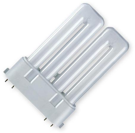 KOMPKT-LEUHTSTOFFLMPEN 2G10 Produkteigenschaften Kompakt-Leuchtstofflampe mit 2G10 Farbwiedergabe: Ra > 80 18