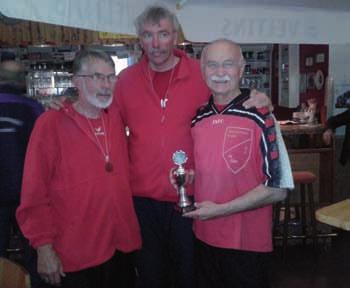 Im Februar beim Wettkampf um den Bezirks-Pokal siegte das Team mit Rainer Förster, Gerhard Kleine, Bernhard