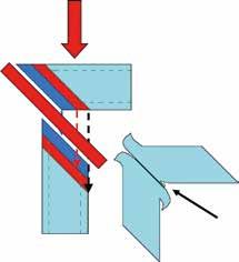 5.2 Schweißarten Grundsätzlich unterscheidet man beim Gehrungsschweißen zwischen Diagonal- und Parallelschub.