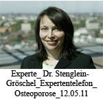 2011-10:00-16:00 Zu erreichen unter: 0800-000 77 32 Themenbeschreibung: Den Knochenräubern auf der Spur - Mediziner verraten, was bei Osteoporose wirklich hilft.