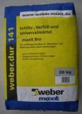 Sack Weber mix 621 (Alt: Maxit therm 815) Leichtmauermörtel für Isolationsmauerwerk Druckfestigkeit: > 5 N / mm 17.5 kg / 30 L Nassmörtel Palette Sack 17.5 kg / Palette 45 Sack 18.60 17.