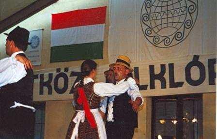 August 1988 Sarvar Ungarn Volkskunstfestspiele der IOV in der Burg - Sarvar 22. - 27.