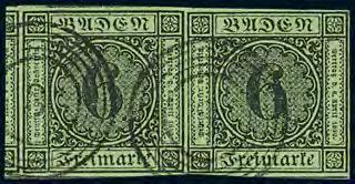 Ausgaben 1851 1858 41 90 91 92 90P 6 Kr. a.