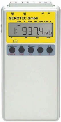 Präzisions-Messgerät zur Protokollierung der Dichtheitsprüfung mit Luft nach DIN EN1610, ATV M143 und DWA-A139 Präzisions-Messgerät mit Speicher und Software 380-010 C Präzisions-Messgerät mit