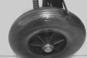 For desired braking strength adjust the brake either manually at the screw on the
