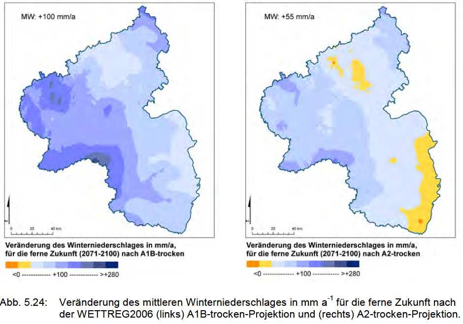 Klimaentwicklung Rheinhessen Aus: Schlussbericht DLR