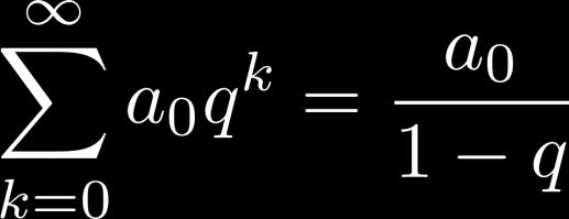 konstant Geometrische Reihe: Die Reihe (kummulative