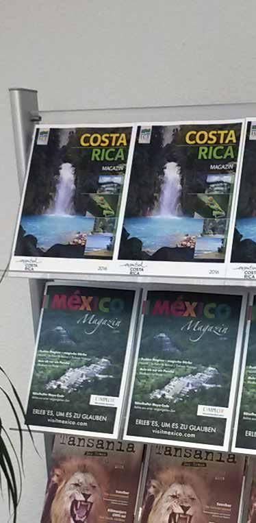 Vertrieb Das Costa Rica Reisemagazin wird über das Portal issuu.com online abrufbar und downloadbar sein (ca. 10.000 Online-Leser pro Magazin im Jahr, 2.000 Downloads).