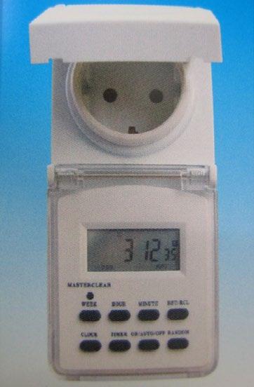 Sommer-/Winterzeit Betriebstemperatur von -10 C bis +40 C Mit integriertem Kinderschutz, Betriebsbereit, inkl. Pufferakku Hohe Schaltleistung 3600 W, Induktive max.