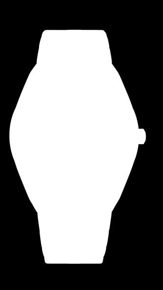 18-karätigem 5N Roségold, hervorgehoben durch weiß fluoreszierendes Material 18-karätiges 5N Roségold (mit polierten, satinierten und in Malteserkreuzform gehaltenen Gliedern), gehalten