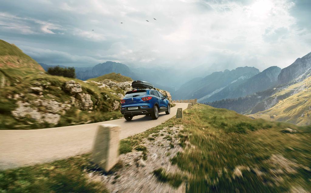 Das Abenteuer wartet auf Sie Seien Sie vorbereitet! Wohin Ihr Hobby, Ihre Leidenschaft oder Ihre Entdeckungsfreude Sie auch führt Ihr Neuer Renault KADJAR begleitet Sie!