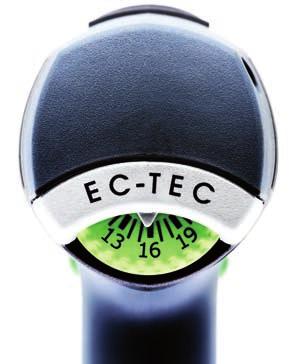 Egal welche Belastung auf die neue T+3-Serie wartet: Der verschleißfreie EC-TEC Motor hält die Drehzahl immer konstant und liefert genau die