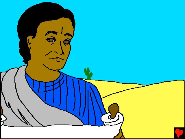 Gott wusste, dass es in der Wüste einen Reisenden gab. Er war ein Herrscher unter der Königin Kandake von Äthiopien.