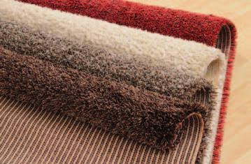 Moderne Teppiche bestehen üblicherweise aus, WO, PES oder PP in sehr unterschiedlichen Anteilen. Polypropylen beansprucht um die 0 % aller textilen Bodenbeläge.