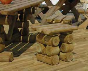 Mit verstellbaren Zugstangen: Um dem natür lichen Trocknungsverhalten des Holzes entgegenzuwirken, können die Gewinde stangen nachgespannt