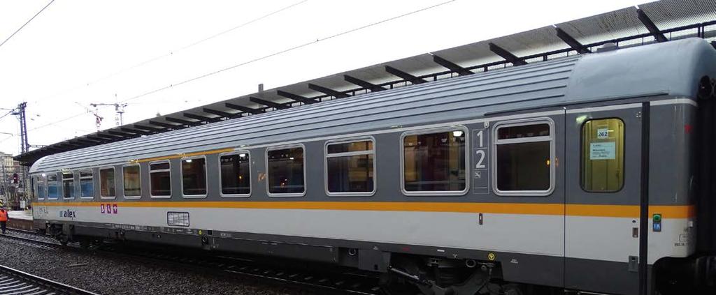 Die passenden Loks des Typs Siemens ER 20 gibt es ebenfalls bereits von einem TT-Anbieter. Art. 16279: Reisezugwagen ABbmdz "alex", Ep. VI: Zu den Reisezugwagen des alex in neuer Lackierung (Art.