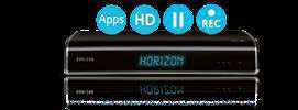 17 TV COMFORT Horizon HD Recorder HD-Option 12 mit 40 HD-Sendern Horizon Go 13 Unitymedia Videothek Fernsehen auf Abruf 14 maxdome Serien- und Filmflatrate 15