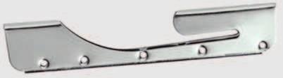 Bei der T-Gleit-Registratur hängen die mit einem speziellen Beschlag aus Metall oder Kunststoff versehenen Akten nebeneinander auf einer Metallschiene.