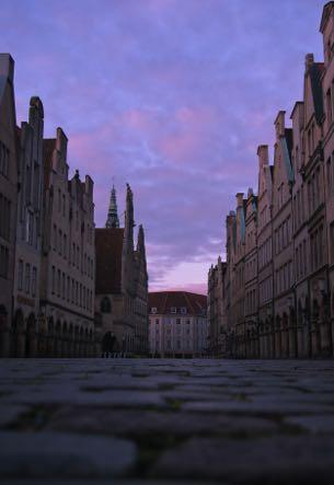 Münster ist bekannt als eine der Fahrradfreundlichsten Städte Deutschlands.