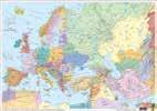 DUO-SCHREIBUNTERLAGEN (beidseitig bedruckt) WELT EUROPA Weltkarte mit Ausschnitt Zentraleuropa/Weltkarte physisch 9