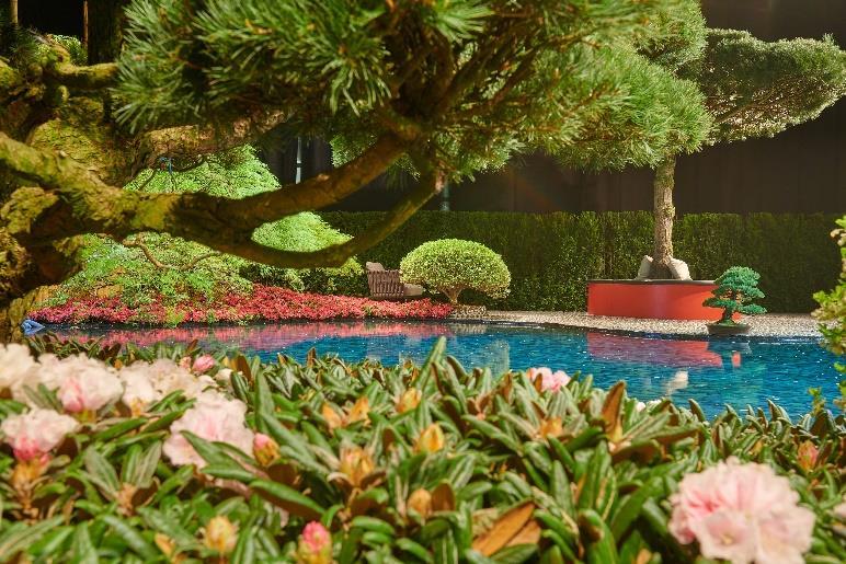 Der beste Gartengestalter 2019 Bei seiner dritten Teilnahme an der Züricher Gartenausstellung hat Reinhold Borsch mit seinem Schaugarten im japanischen Stil eines der aufwändigsten und visionärsten