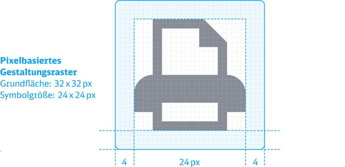 Objektkanten, die nicht passgenau im Pixelraster liegen, zu Unschärfen führen kann, da weitere Pixel ergänzt werden.