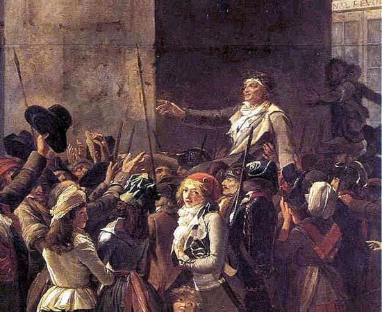 Die Französische Revolution 1789 Das Ancien régime zerfällt wegen Kriegskosten und sozialen Spannungen Am 14.