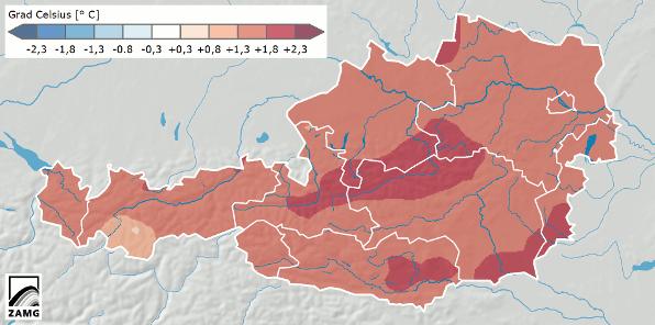 Jahresbericht Luftgütemessungen Umweltbundesamt 2014 Meteorologische Messungen Die ersten vier Monate des Jahres 2014 waren im Norden Österreichs sehr trocken.