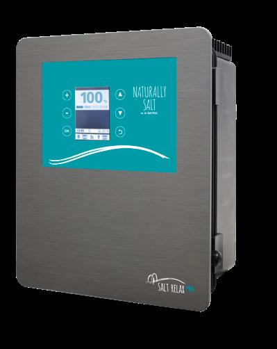 Salt Relax PRO Das innovative Premium-Gerät bietet weitere Funktionen und optionale Erweiterungen für eine zuverlässige Salzwasserpflege.