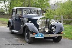 Vorkriegswagen sind heutzutage bei Clubtreffen ebenfalls sehr rar geworden. Auch hier war es wie einst, mit sage und schreibe vier (!!) Rolls-Royce 20/25.